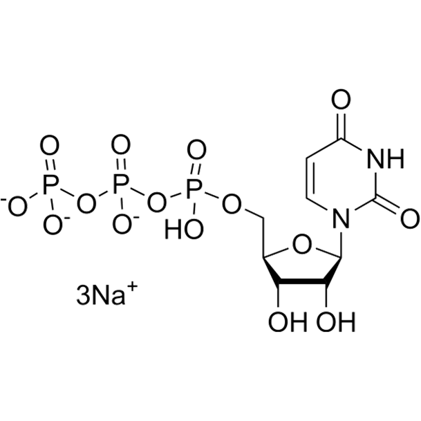 Uridine triphosphate trisodium salt Chemical Structure