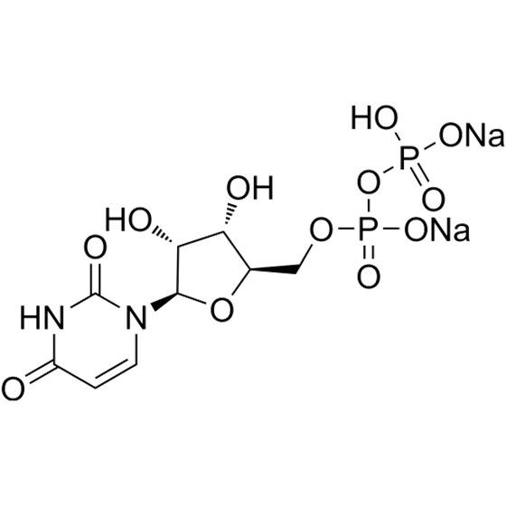 Uridine-5'-diphosphate disodium salt Chemical Structure