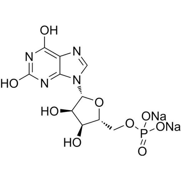Xanthosine 5'-monophosphate sodium salt Chemical Structure