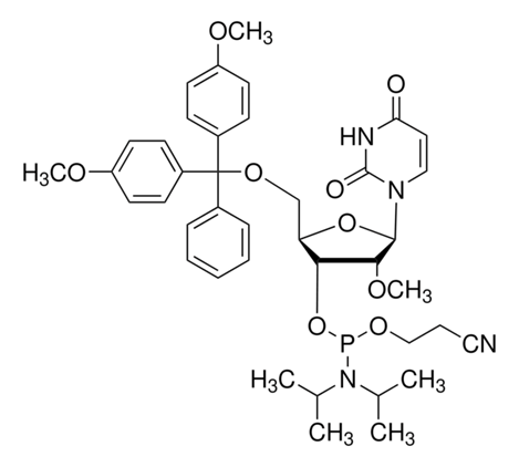 DMT-2&#8242;O-Methyl-rU Phosphoramidite configured for KTA&#174; and OligoPilot&#174;