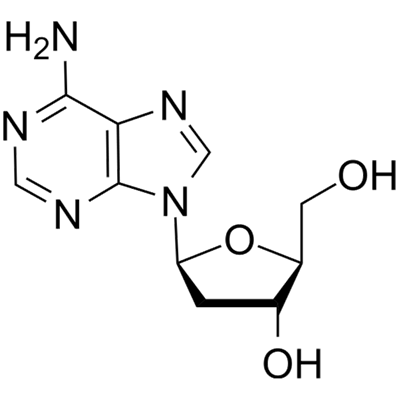 2'-Deoxy-L-adenosine Chemical Structure