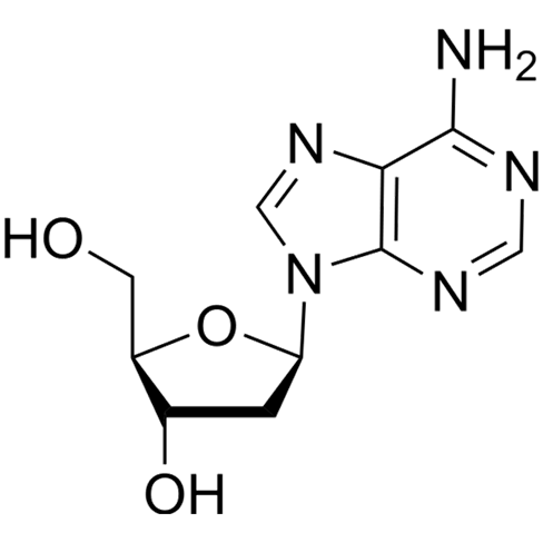 2'-Deoxyadenosine Chemical Structure