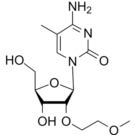 2'-O-MOE-5-Me-rC Chemical Structure