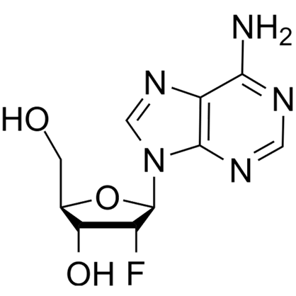 2′-Deoxy-2′-fluoroadenosine Chemical Structure